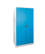 ADB Stahlschrank 40753 lichtgrau, lichtblau 92,0 x 60,0 x 195,0 cm, aufgebaut