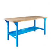 ADB Werkbank PROFI 1500 lichtblau 150,0 x 75,0 x 85,0 cm