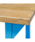 ADB Werkbank PROFI 2000 lichtblau 200,0 x 75,0 x 85,0 cm