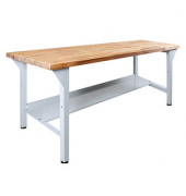 ADB Werkbank PROFI 2000 lichtgrau 200,0 x 75,0 x 85,0 cm