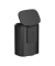WENKO Sare Kosmetikeimer Wandmontage 5,0 l schwarz, matt