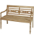 Garden Pleasure Gartenbank Sumatra 940228 braun Holz 120,0 cm