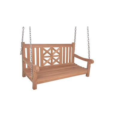 Garden Pleasure Hängebank Madura 940283 braun Holz 120,0 cm