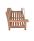 Garden Pleasure Hängebank Madura 940283 braun Holz 120,0 cm