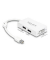 DeLOCK Mini-DisplayPortDVI, DisplayPort, HDMI Adapter 0,16 m weiß