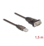 USB 2.0 ARS232 Adapter 1,5 m schwarz