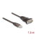 DeLOCK USB 2.0 ARS232 Adapter 1,5 m schwarz