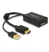 DeLOCK DisplayPortHDMI Adapter 0,25 m schwarz