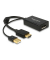 DeLOCK DisplayPortHDMI Adapter 0,25 m schwarz