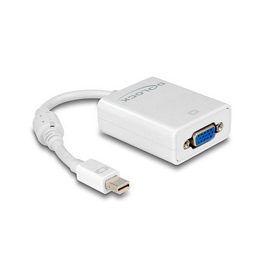 DeLOCK Mini-DisplayPortVGA Adapter 0,12 m weiß