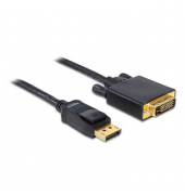 DisplayPortDVI-D Kabel 3,0 m schwarz