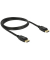 DeLOCK DisplayPort Kabel 4K 60 Hz 1,0 m schwarz