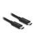 DeLOCK Thunderbolt 3 USB-C-Stecker Kabel 0,5 m schwarz
