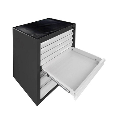ADB MAMMUT MAXI Schubladenschrank lichtgrau, anthrazit 8 Schubladen 71,0 x 55,0 x 90,0 cm