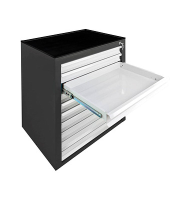 ADB MAMMUT MAXI Schubladenschrank lichtgrau, anthrazit 10 Schubladen 71,0 x 55,0 x 90,0 cm