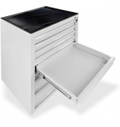 ADB MAMMUT MAXI Schubladenschrank lichtgrau 8 Schubladen 71,0 x 55,0 x 90,0 cm