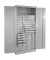 ADB Schubladenschrank lichtgrau 80,0 x 41,0 x 179,0 cm