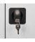 ADB Stahlschrank 40829 lichtgrau 71,0 x 30,0 x 195,0 cm, aufgebaut