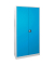 ADB Stahlschrank 40955 lichtgrau, lichtblau 92,0 x 42,0 x 195,0 cm, aufgebaut