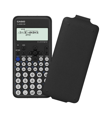 CASIO FX-82DE CW Wissenschaftlicher Taschenrechner schwarz