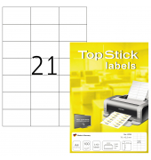 Etiketten 8708, weiß 70x42,3mm, rechteckig, 