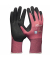 Montagehandschuhe MASTER FLEX LADY, Nitril mit Sandy Finish, rosa, Größe 7 / S