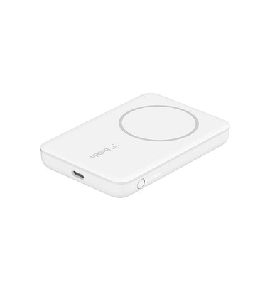 belkin BoostCharge induktive Powerbank 2500 mAh weiß