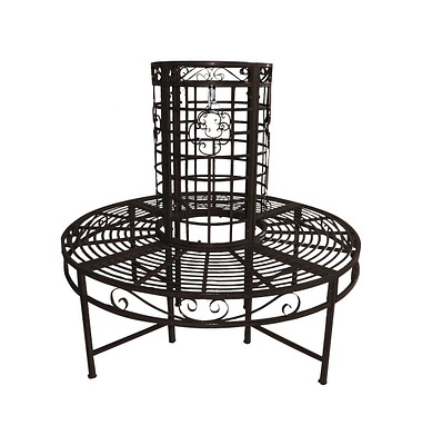 Garden Pleasure Gartenbank Larissa 950253 schwarz Metall 121,0 cm Garden Pleasure Gartenbank Larissa 950253 schwarz Metall 121,0 cm
