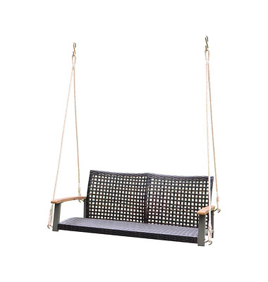 Garden Pleasure Hängebank Cuneo 970386 braun Kunststoff 114,0 cm