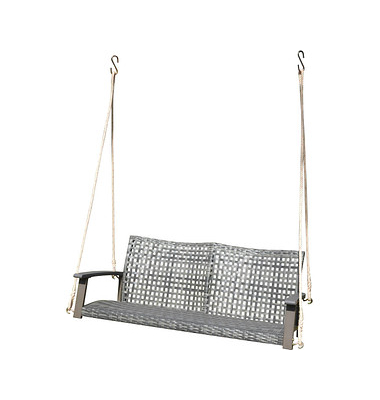 Garden Pleasure Hängebank Cuneo 970387 grau Kunststoff 114,0 cm
