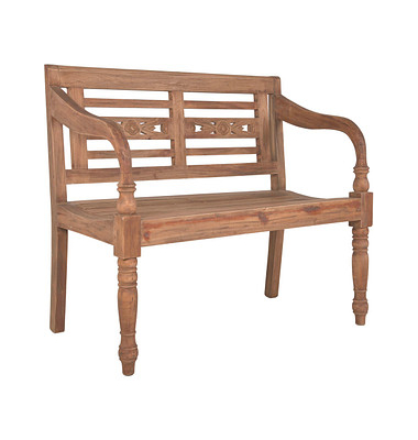 Garden Pleasure Gartenbank Moyo 960367 braun Holz 100,0 cm
