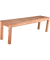 Garden Pleasure Gartenbank Biaro 940288 braun Holz 150,0 cm