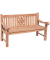 Garden Pleasure Gartenbank Pantar 940289 braun Holz 120,0 cm