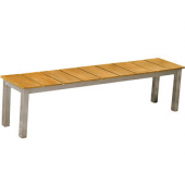 Garden Pleasure Gartenbank Dallas 304944 braun Holz 180,0 cm