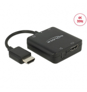 DeLOCK HDMI, Micro USB 2.0 BHDMI, 3,5 mm Adapter 4K, 30 Hz 0,15 m schwarz