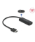 DeLOCK USB CHDMI Adapter 0,24 m schwarz