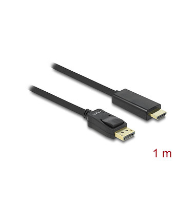 DeLOCK DisplayPortHDMI Kabel 1,0 m schwarz