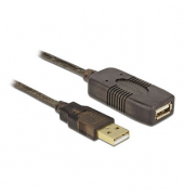 DeLOCK USB 2.0 A Kabel 20,0 m schwarz