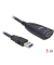 DeLOCK USB 3.0 A Kabel 5,0 m schwarz