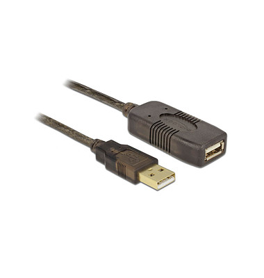 DeLOCK USB 2.0 AUSB 2.0 A Kabel 30,0 m schwarz