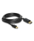DeLOCK Mini-DisplayPortDisplayPort Kabel 4K 60 Hz 5,0 m schwarz