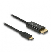 DeLOCK USB CDisplayPort Kabel 4K 60Hz 1,0 m schwarz
