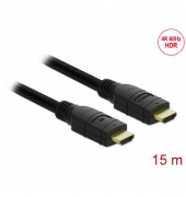 HDMI A Kabel 4K 60 Hz 15,0 m schwarz