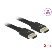 Ultra High Speed HDMI Kabel 8K 60 Hz 2,0 m schwarz
