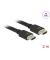 DeLOCK Ultra High Speed HDMI Kabel 8K 60 Hz 2,0 m schwarz
