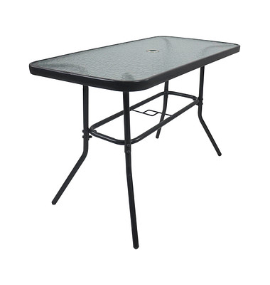 VCM my garden Gartentisch anthrazit rechteckig 110,0 x 55,0 x 70,0 cm