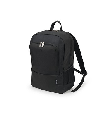 DICOTA Laptop-Rucksack Backpack Base Kunstfaser schwarz 20 l bis 35,8 cm (14,1 Zoll)