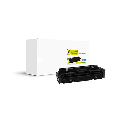 KMP XVantage cyan Toner kompatibel zu HP 415X (W2031X)