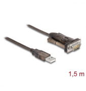 USB AD-SUB 9 Adapter 1,5 m schwarz
