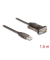 DeLOCK USB AD-SUB 9 Adapter 1,5 m schwarz